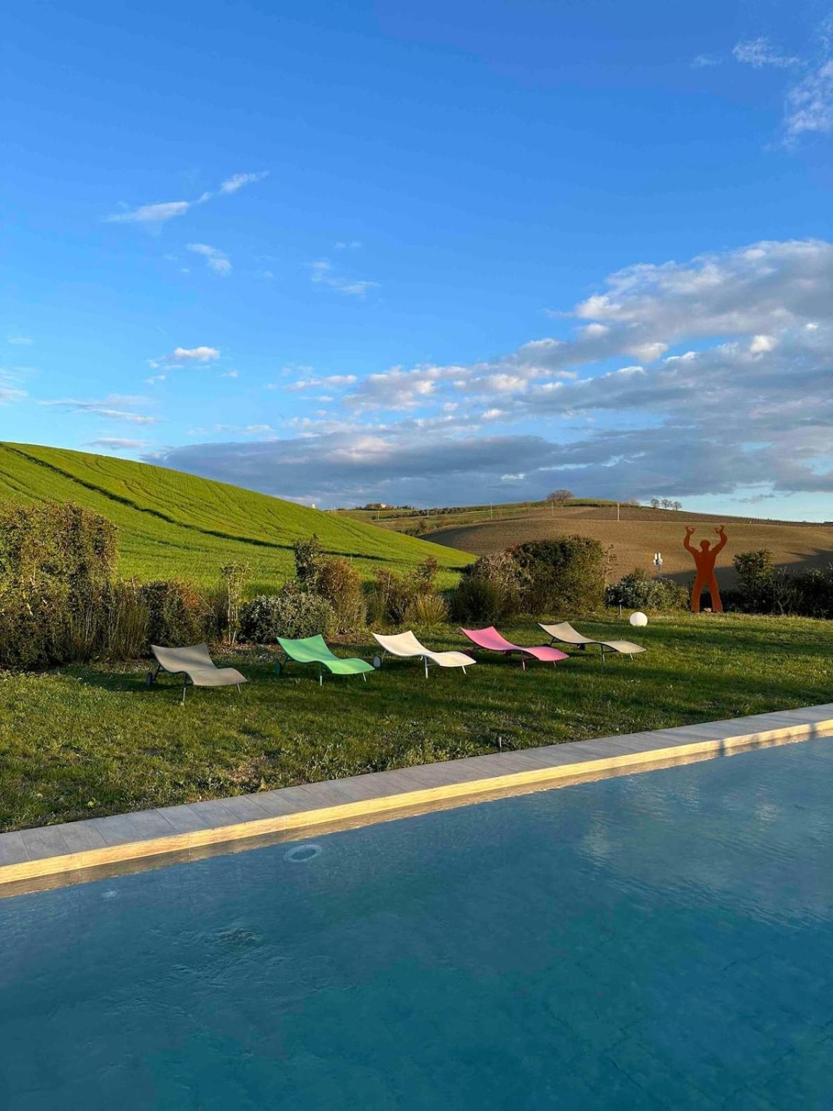 Villa Il Giardinello Montalcino Kültér fotó